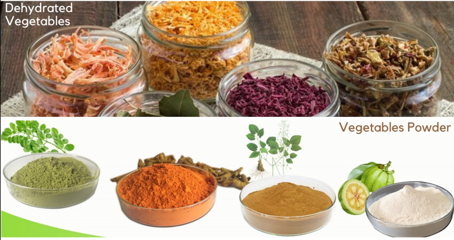 Healthy powder - dried vegetables